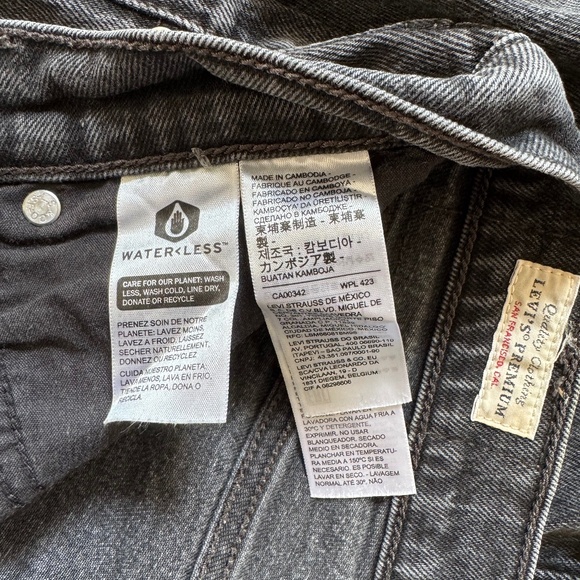 70'S HIGH SLIM STRAIGHT WOMEN'S JEANS - Picture 6 of 7